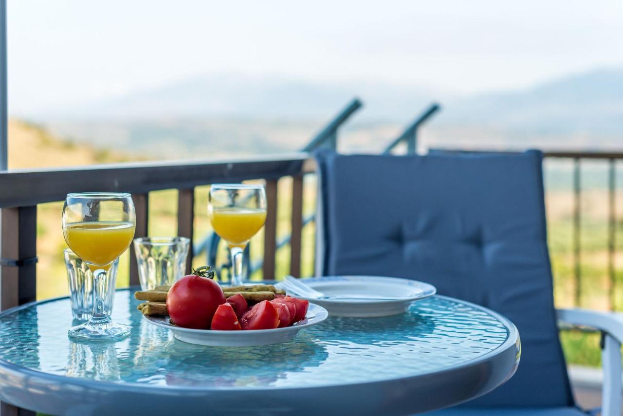 Bella-Maria At Aptera With Mountain And Sea View !! Chania  Exterior photo